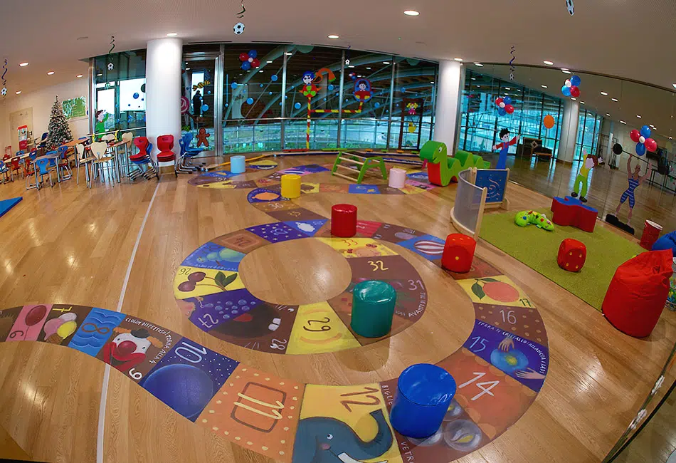 an example of a playground we built