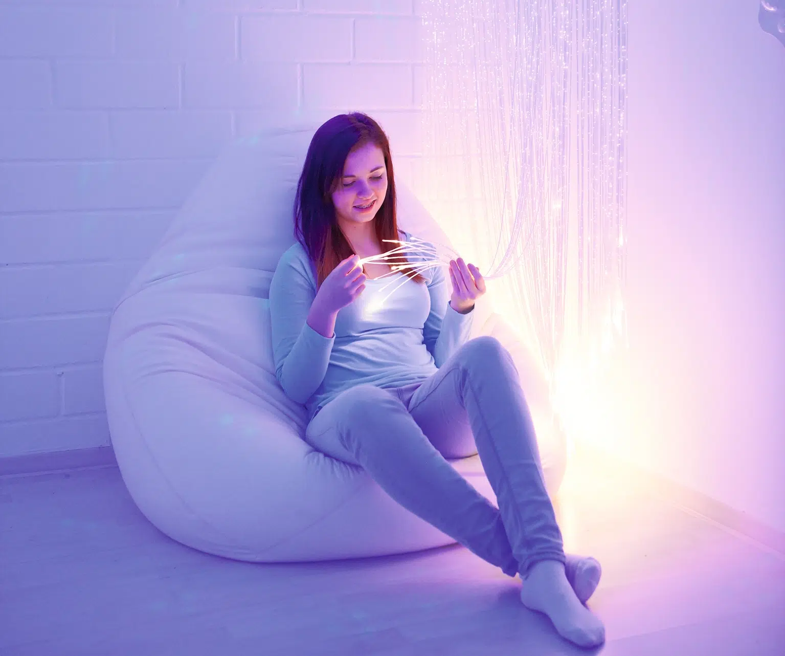 example of a Snoezelen Room for stress therapy